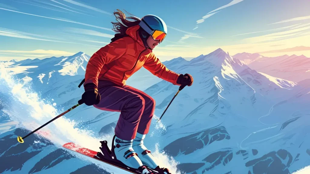 Ski Captions