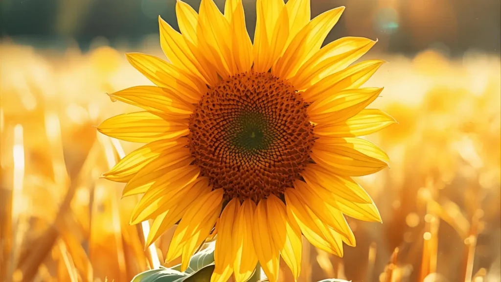 Sunflower Captions 