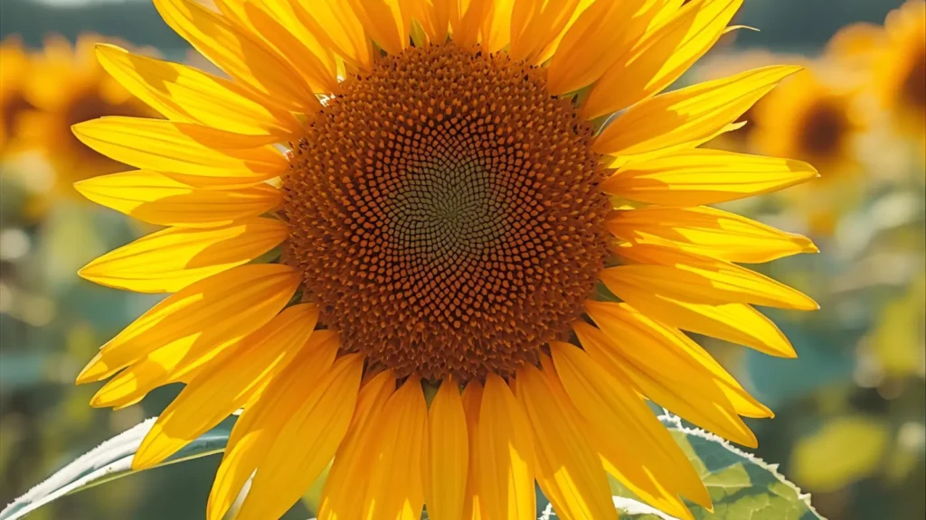 Sunflower Captions 