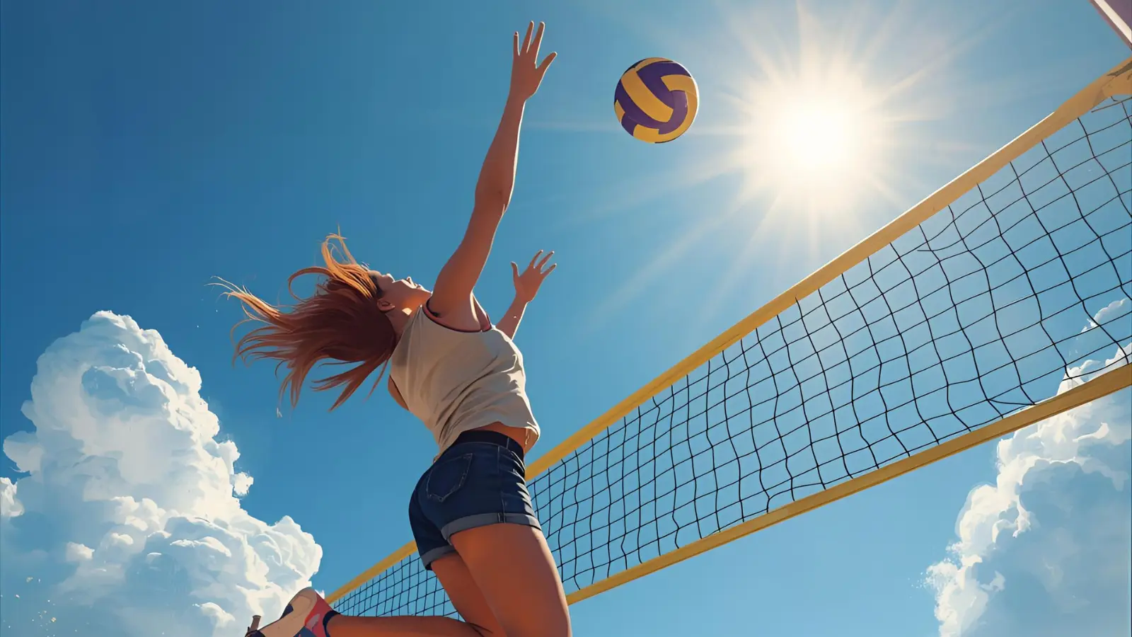 Volleyball Captions