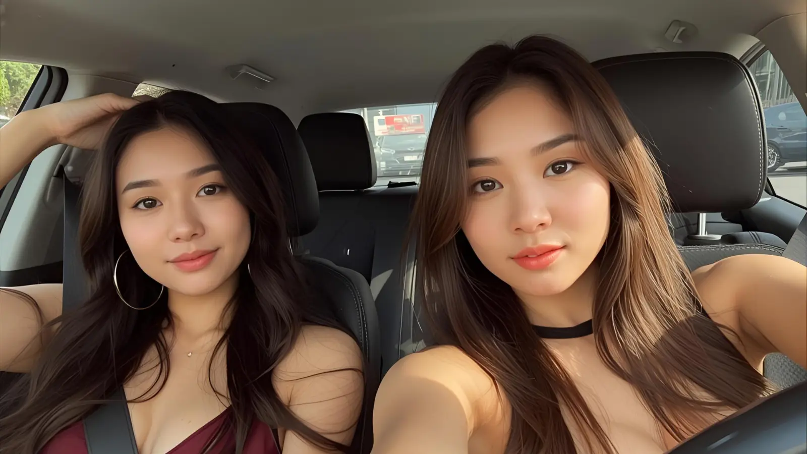 Car Selfie Captions