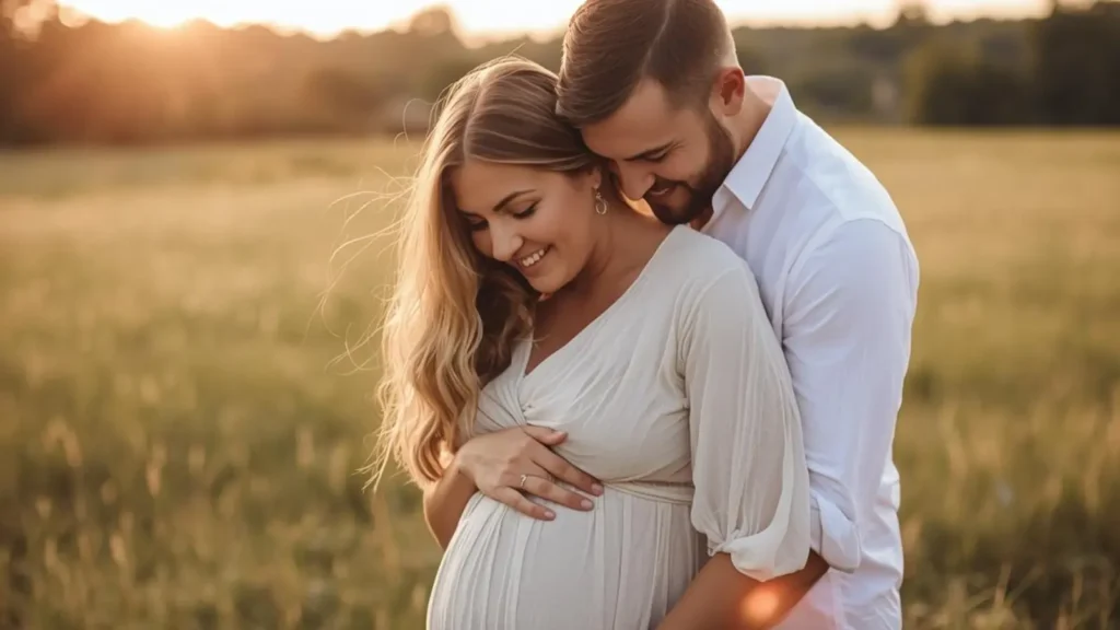 Couple Maternity Photo Captions