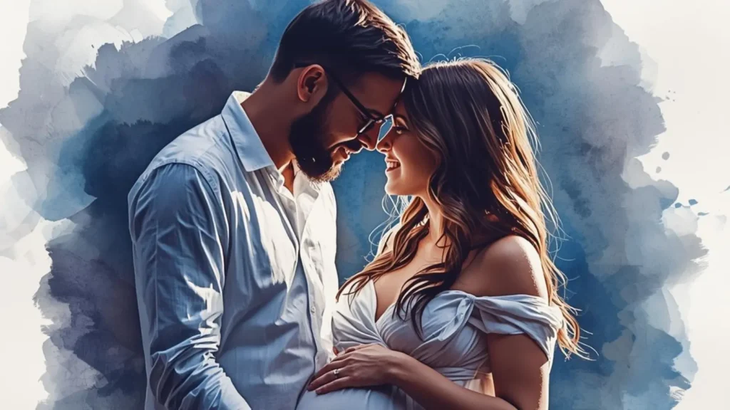 Couple Maternity Photo Captions