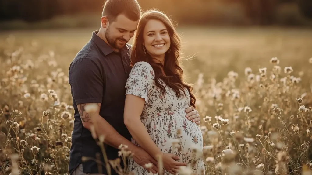 Couple Maternity Photo Captions