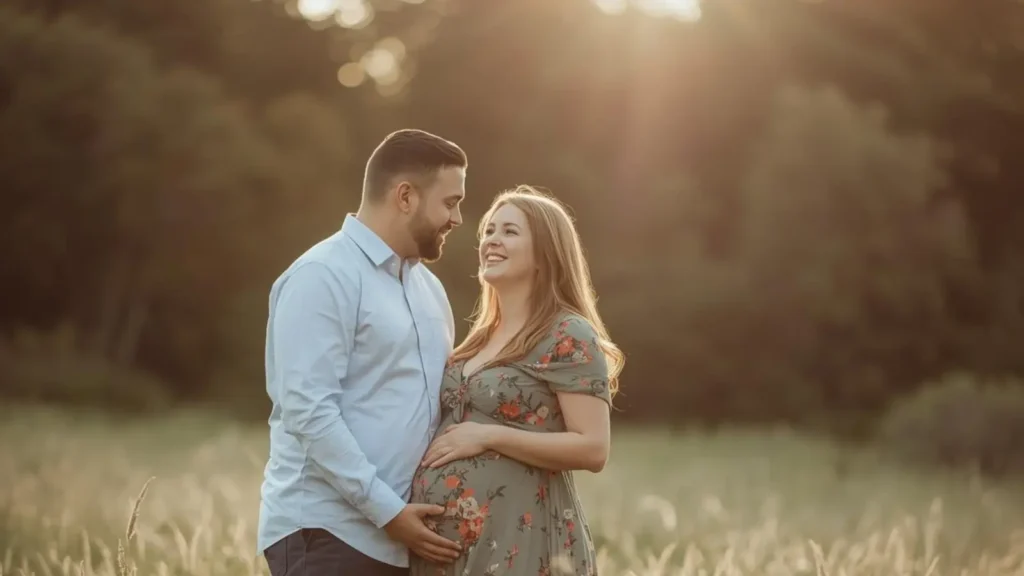 Couple Maternity Photo Captions
