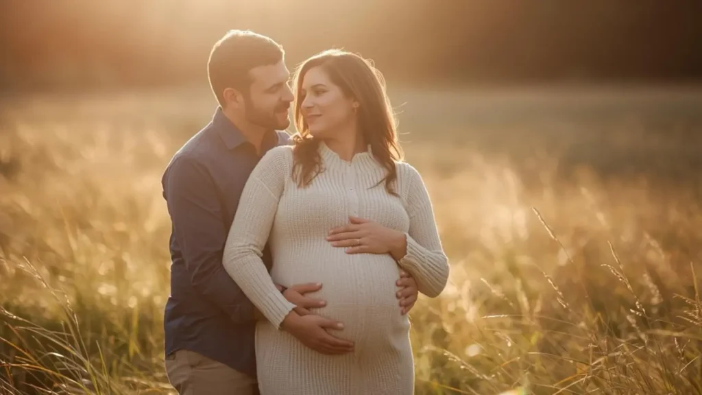 Couple Maternity Photo Captions