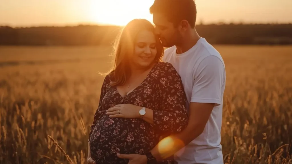Couple Maternity Photo Captions