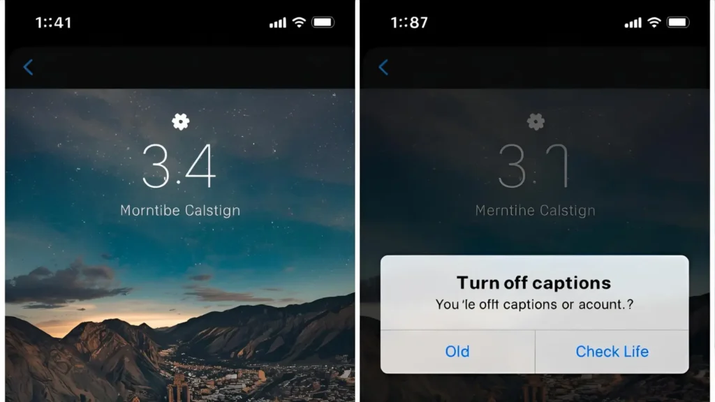 How to turn off captions