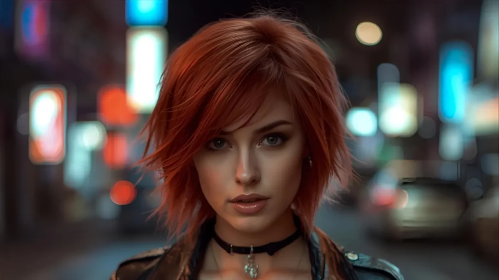 Red Hair Captions