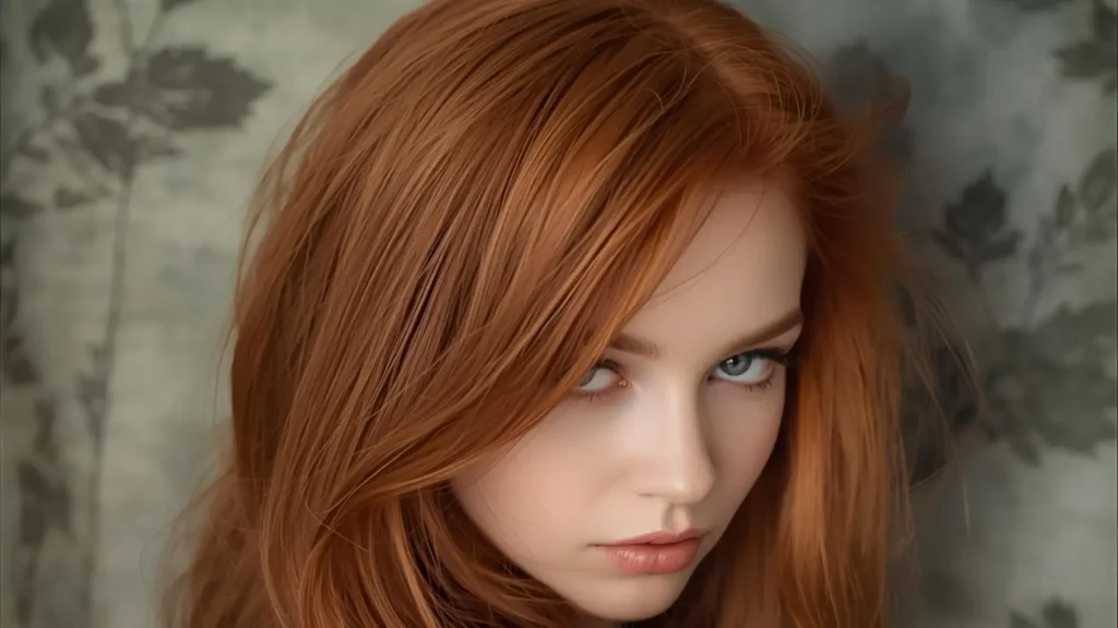 Red Hair Captions