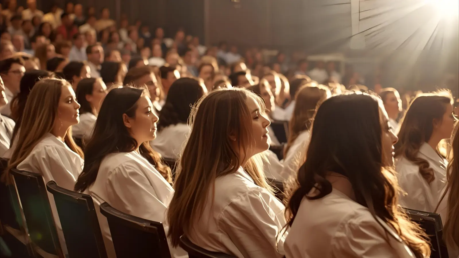 White Coat Ceremony Captions