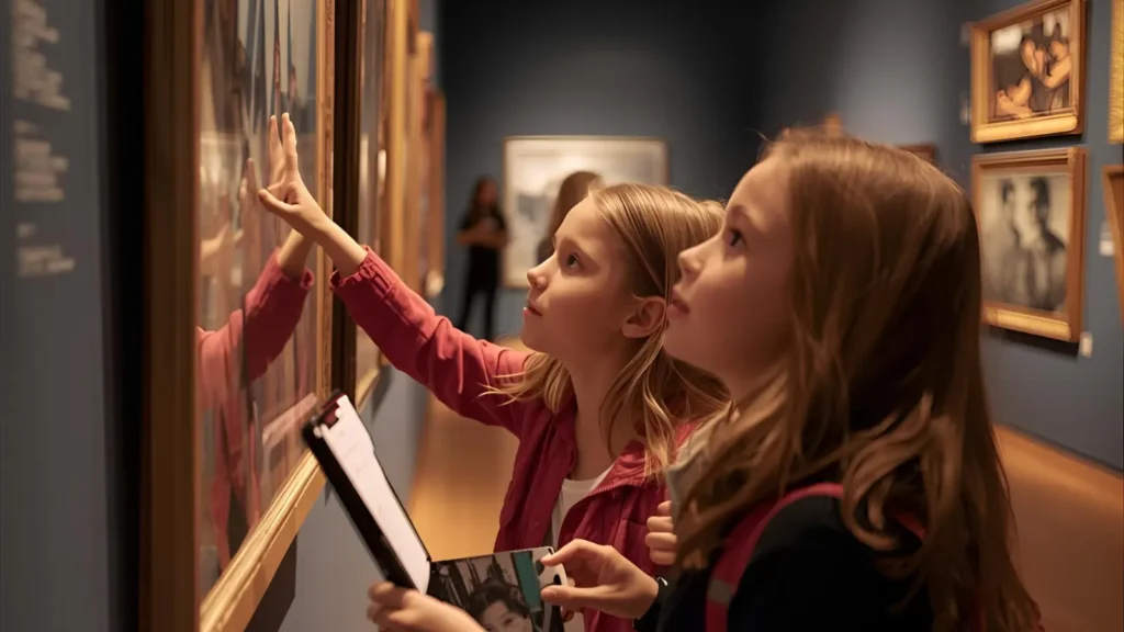 Captions for Art Museum Pictures