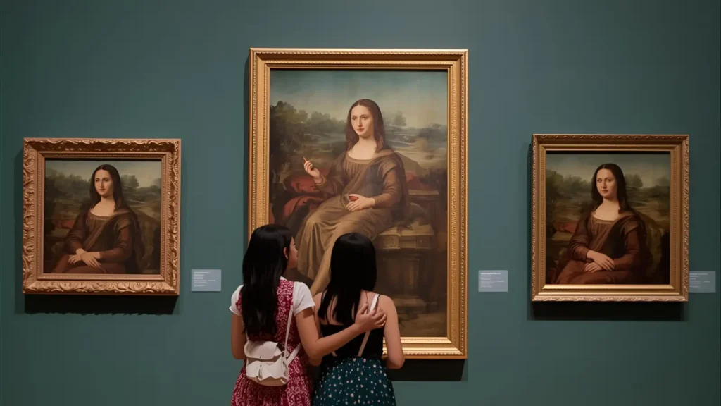 Captions for Art Museum Pictures