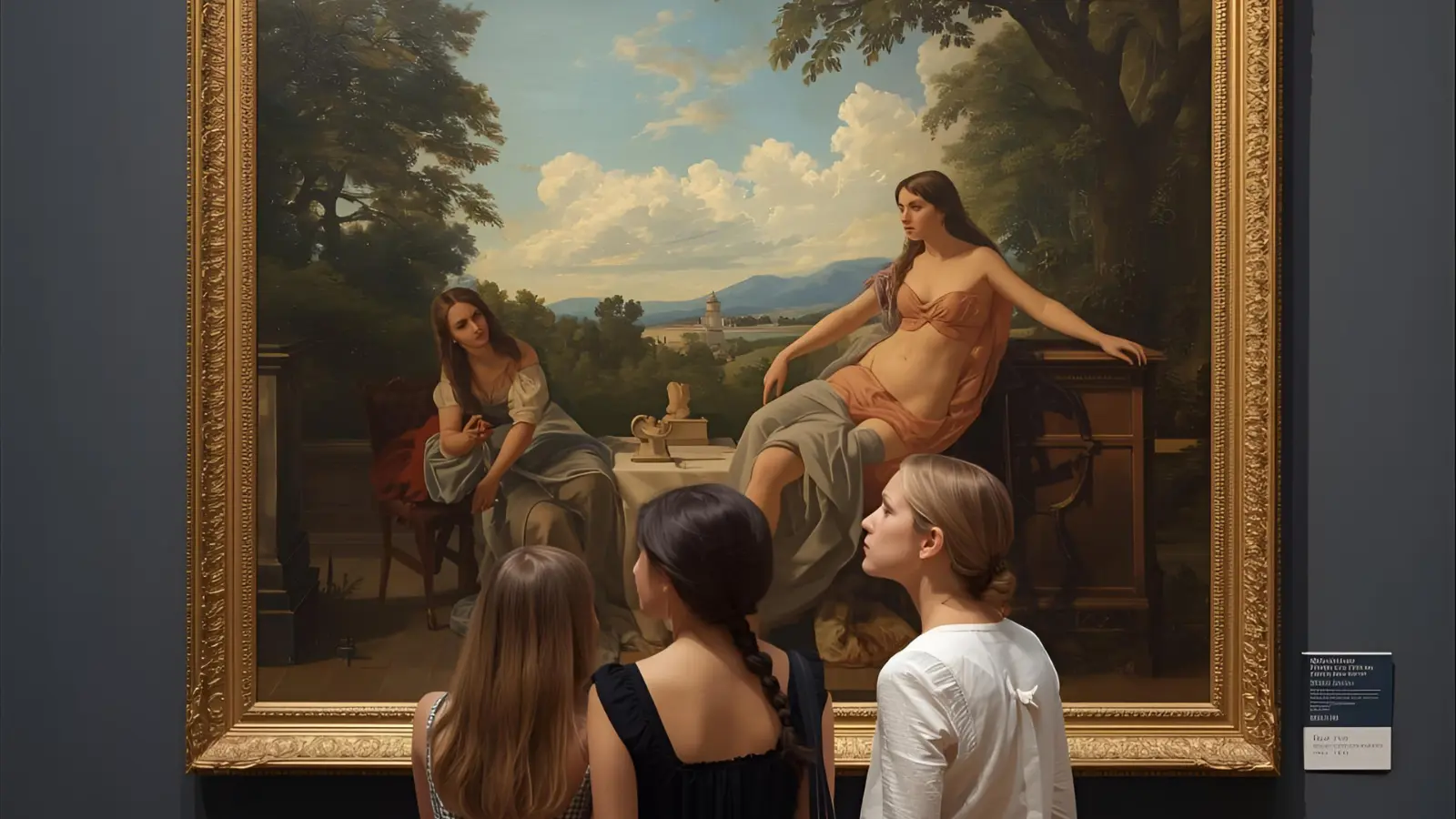 Captions for Art Museum Pictures