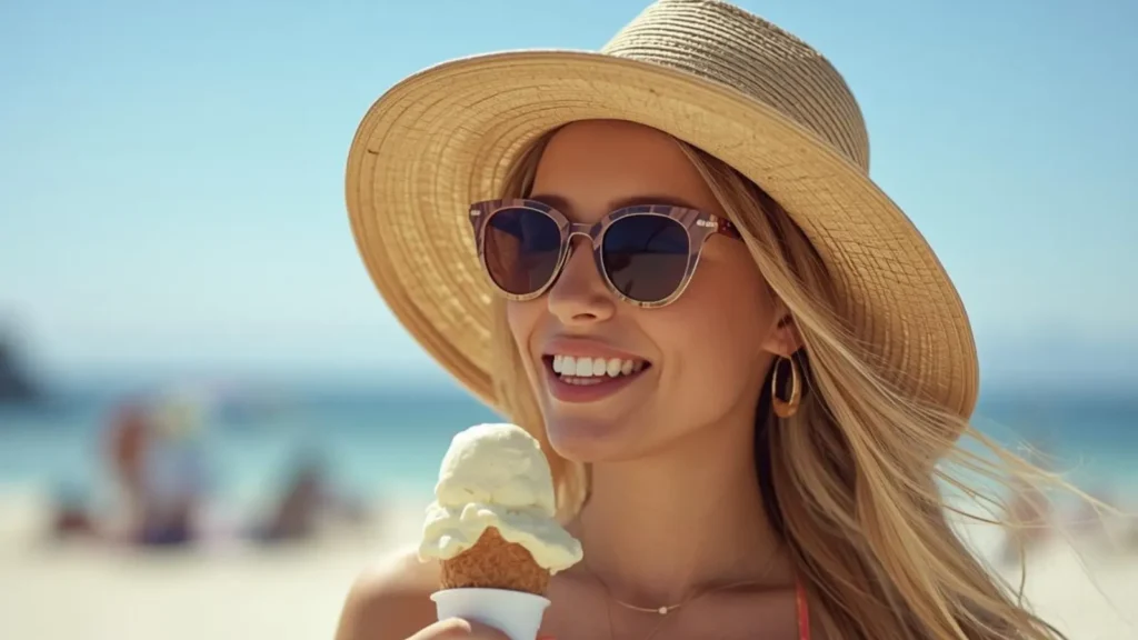 Captions on Ice Cream for Instagram