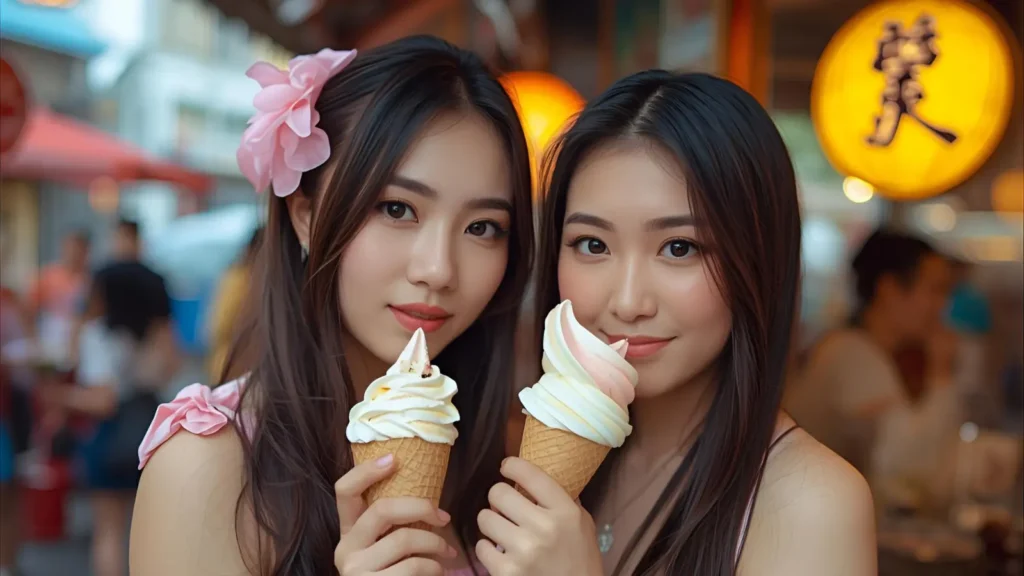 Captions on Ice Cream for Instagram