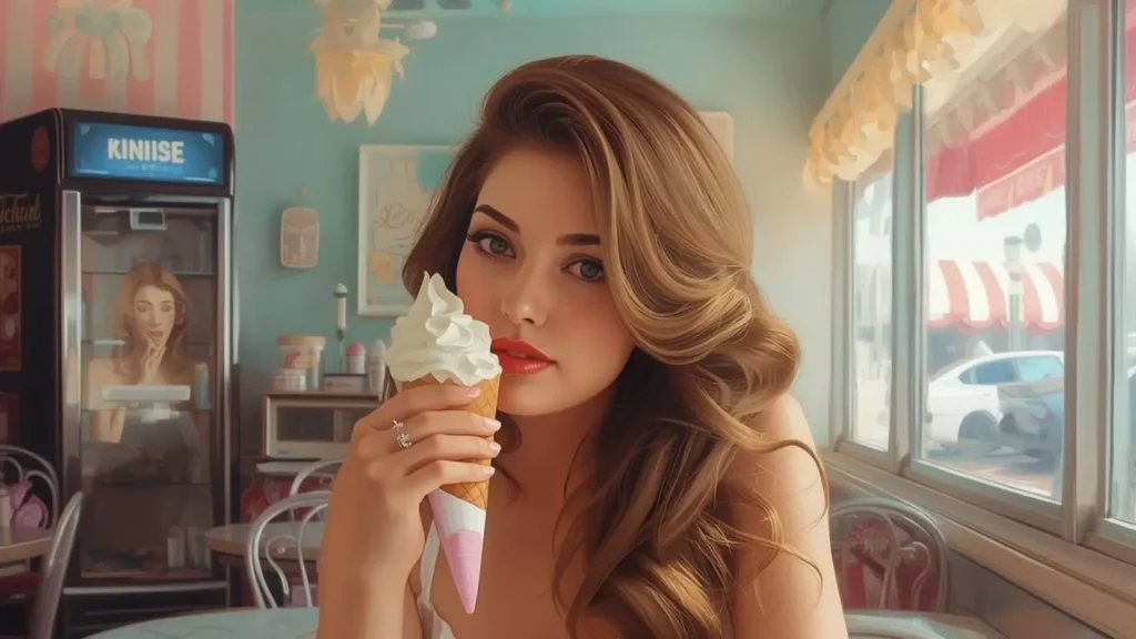 Captions on Ice Cream for Instagram