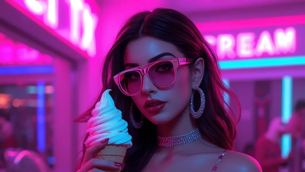 Captions on Ice Cream for Instagram