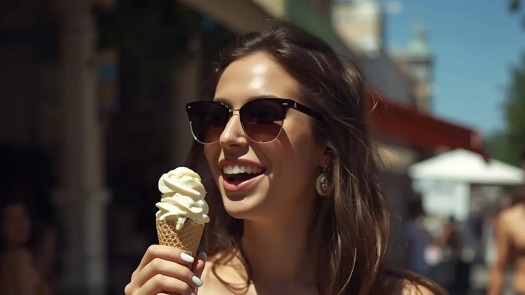Captions on Ice Cream for Instagram