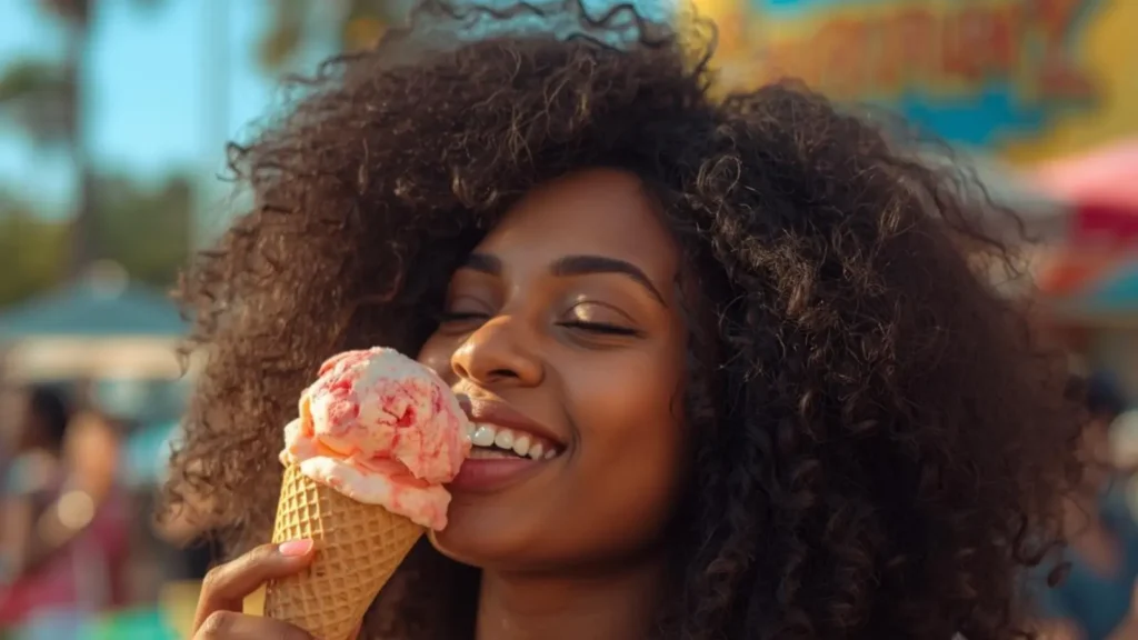 Captions on Ice Cream for Instagram