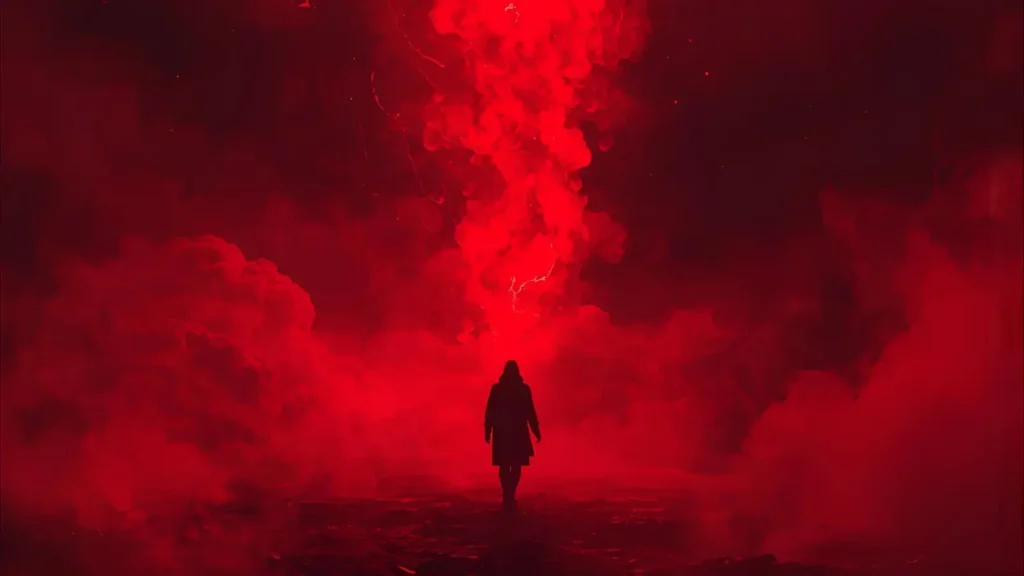 Captions on Red Colour for Instagram