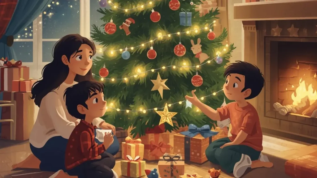 Christmas Captions for Kids