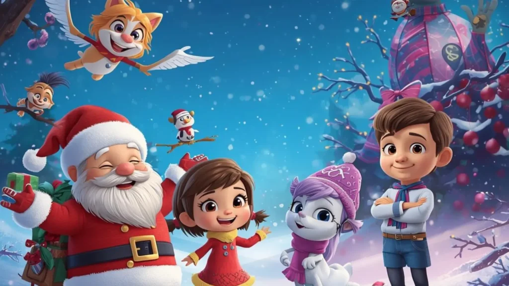 Christmas Captions for Kids