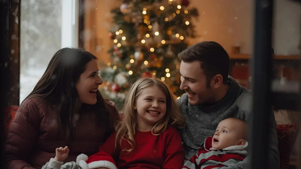 Family Christmas Captions