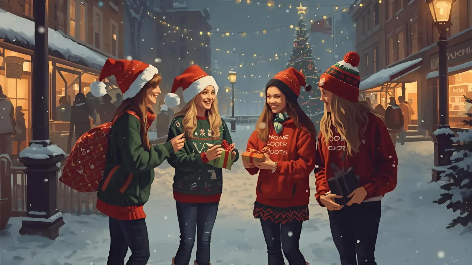 Funny Christmas Captions