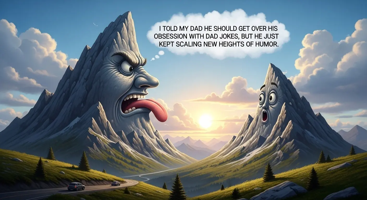 Funny Mountain Caption