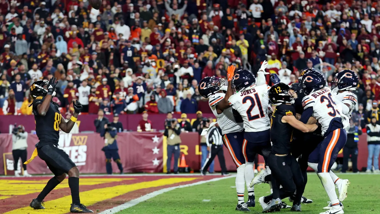Bears vs Commanders