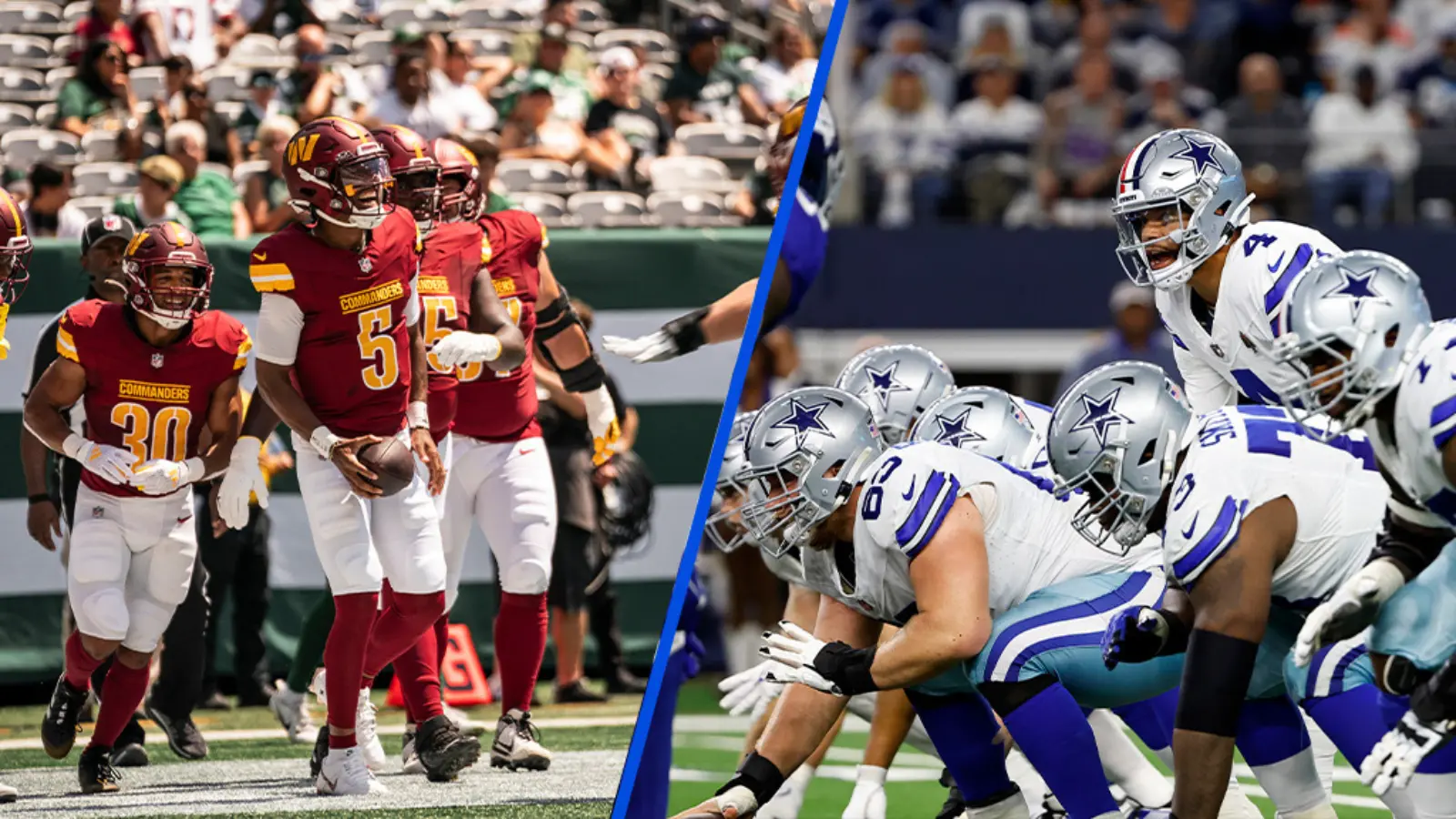 Cowboys vs Commanders