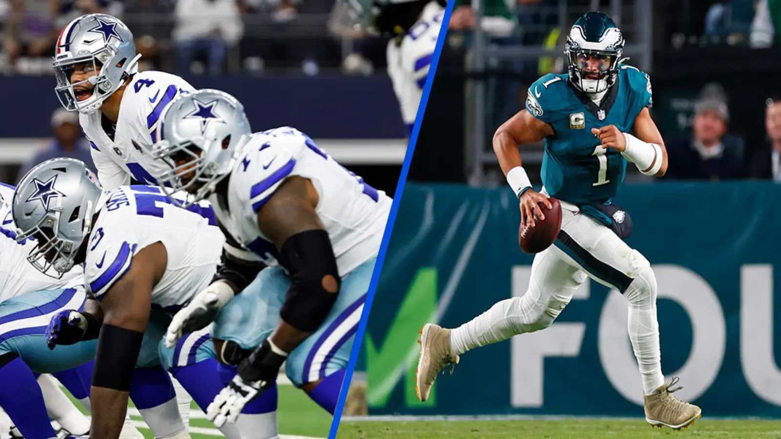 Cowboys vs Eagles