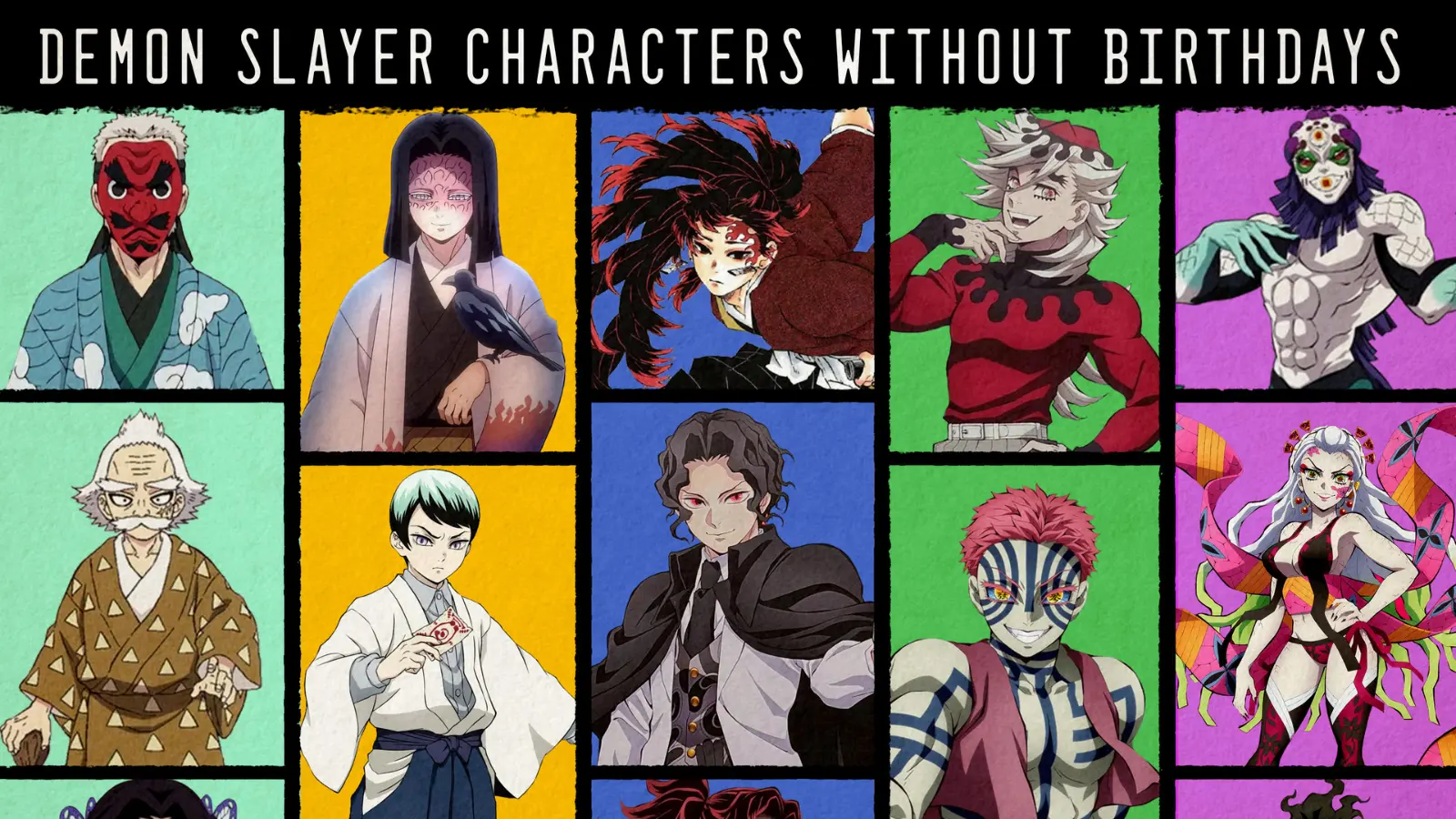 Demon Slayer Characters
