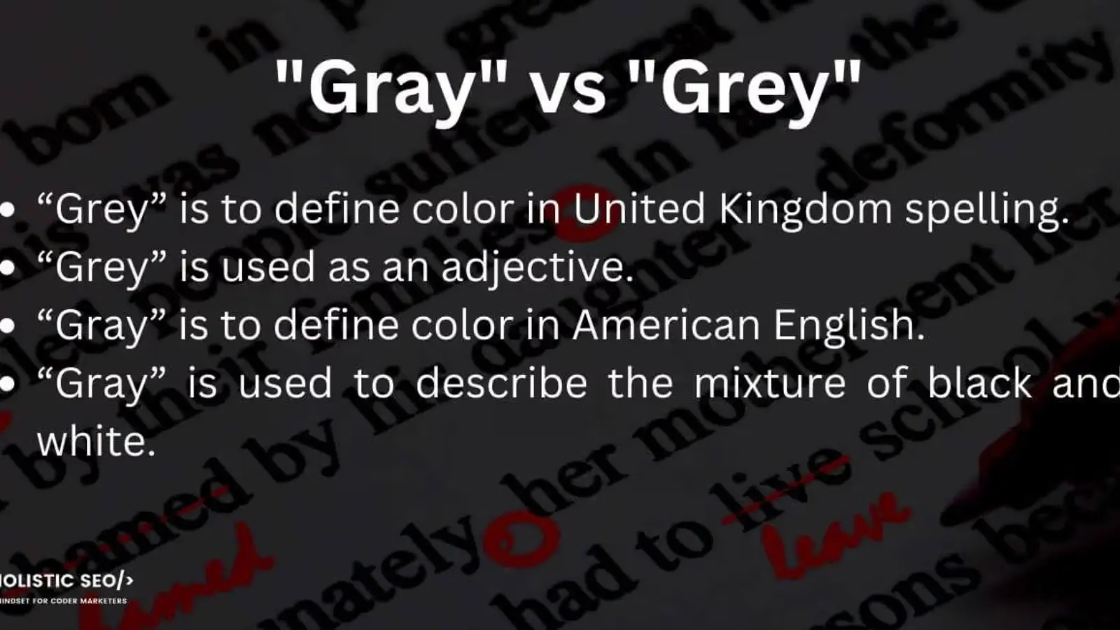 Grey or Gray
