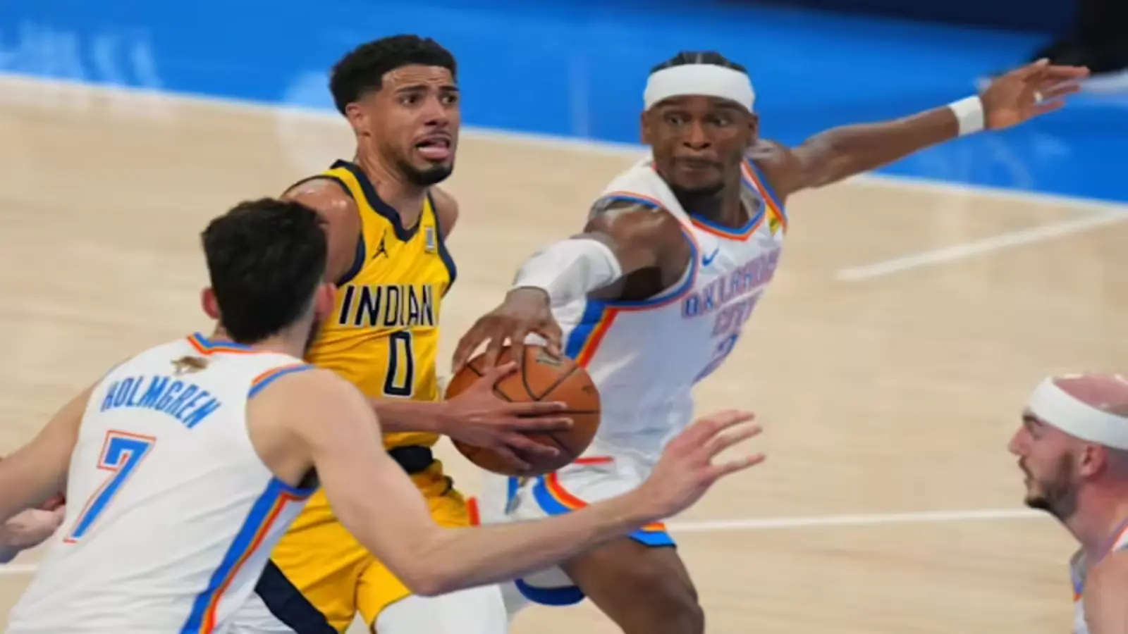 Oklahoma City Thunder vs Indiana Pacers Match Player Stats
