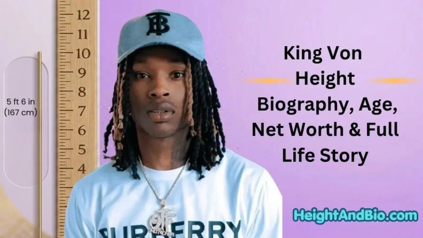 king von height